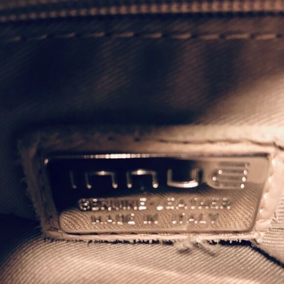 INNUE Tan Leather Italian Handbag - Picture 5 of 5
